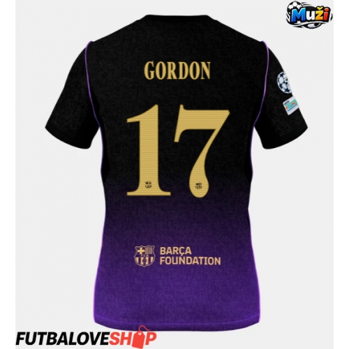 Dres Barcelona Anthony Gordon #17 Preč 2026-27 Krátky Rukáv